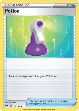 Potion (177/202) [Sword & Shield: Base Set] Reverse Holofoil