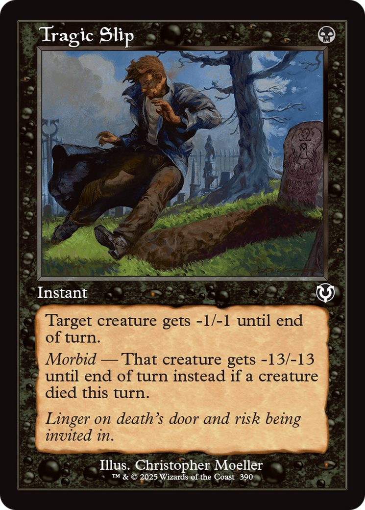 Tragic Slip (Retro Frame) [Innistrad Remastered] Foil