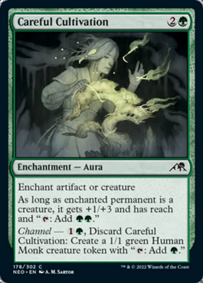 Careful Cultivation [Kamigawa: Neon Dynasty] Foil