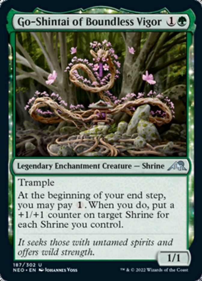 Go-Shintai of Boundless Vigor [Kamigawa: Neon Dynasty] Foil