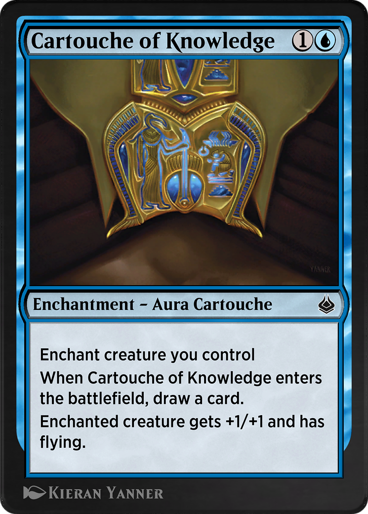 Cartouche of Knowledge  [Amonkhet Remastered]