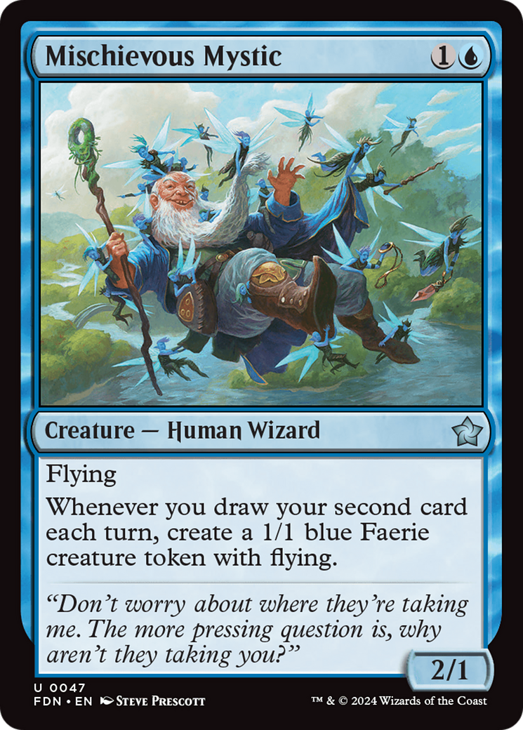 Mischievous Mystic [Foundations] Foil