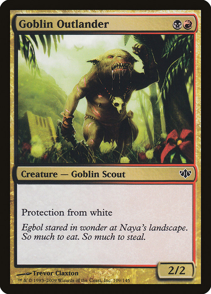 Goblin Outlander [Conflux] Foil