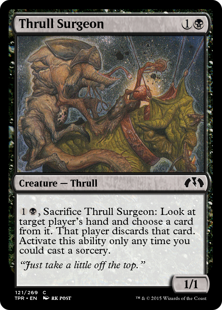 Thrull Surgeon  [Tempest Remastered] Foil