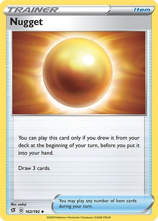 Nugget (162/192) [Sword & Shield: Rebel Clash] Reverse Holofoil