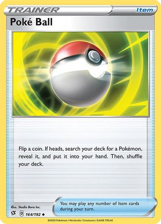 Poke Ball (164/192) [Sword & Shield: Rebel Clash] Reverse Holofoil