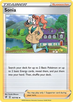 Sonia (167/192) [Sword & Shield: Rebel Clash] Reverse Holofoil