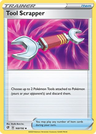 Tool Scrapper (168/192) [Sword & Shield: Rebel Clash] Reverse Holofoil