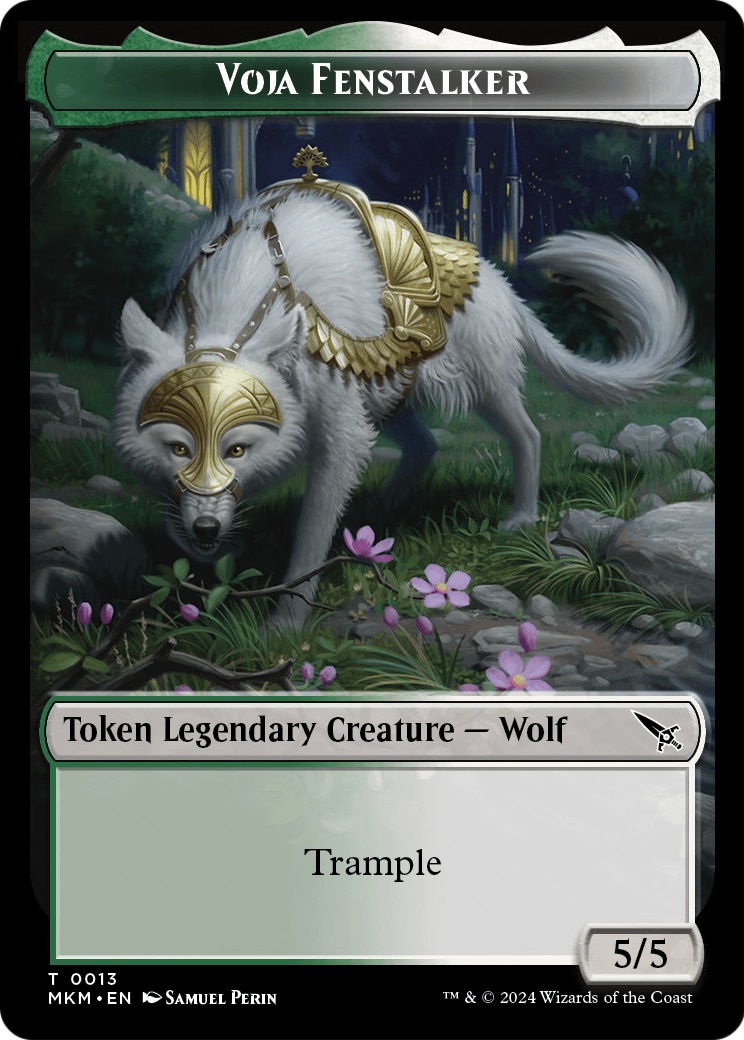 Voja Fenstalker  [Murders at Karlov Manor Tokens]