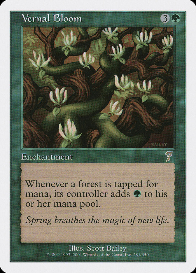 Vernal Bloom [Seventh Edition] Foil