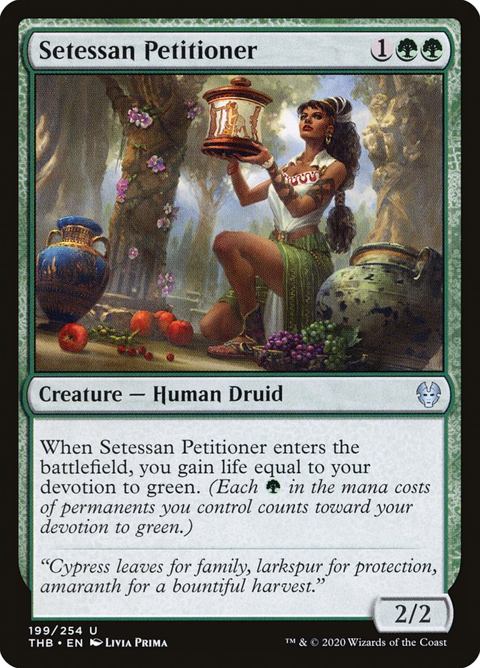 Setessan Petitioner [Theros Beyond Death] Foil