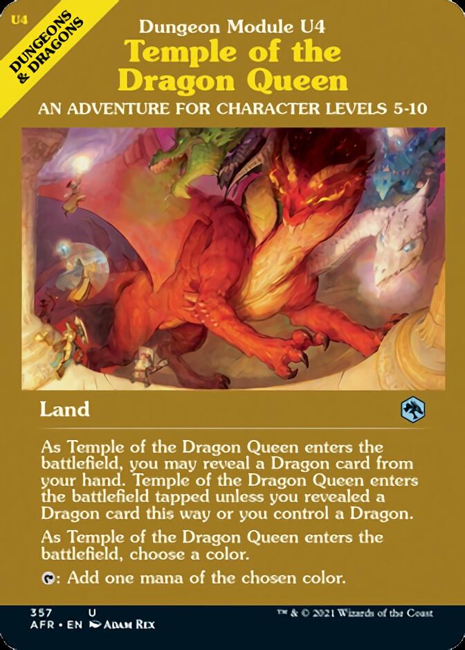 Temple of the Dragon Queen (Dungeon Module) [Dungeons & Dragons: Adventures in the Forgotten Realms] Foil