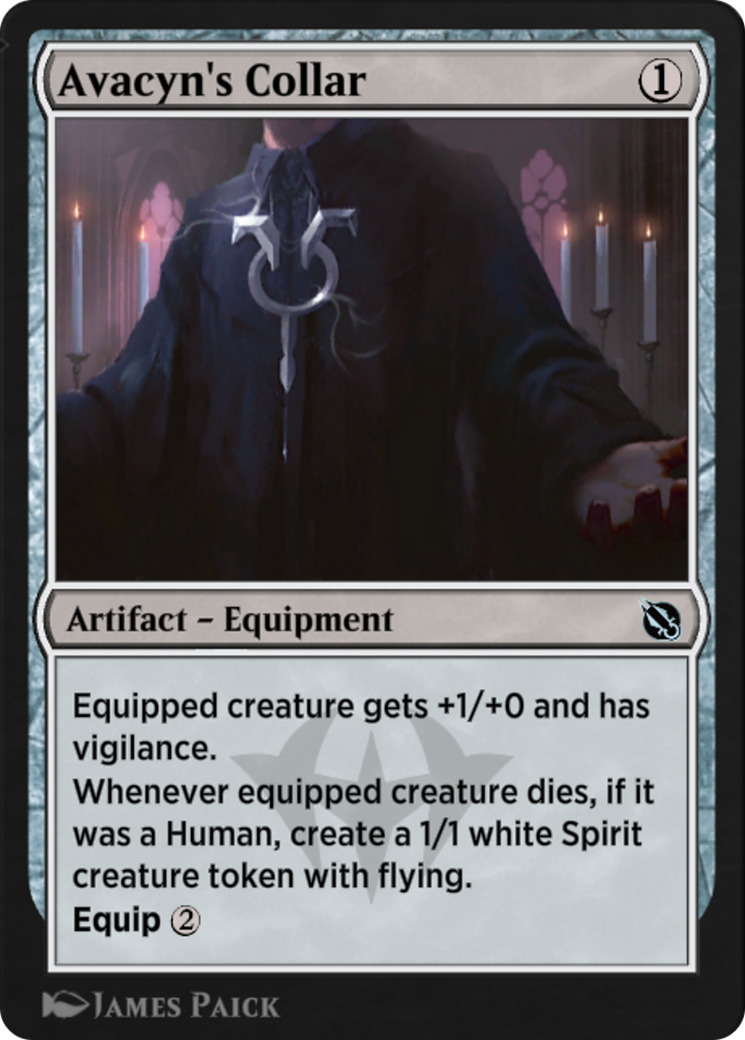 Avacyn's Collar  [Shadows of the Past]