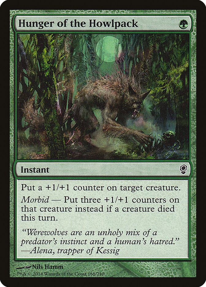 Hunger of the Howlpack [Conspiracy] Foil