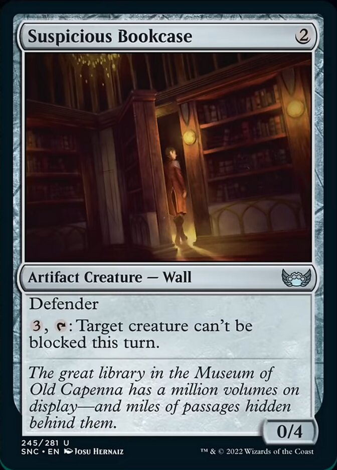 Suspicious Bookcase [Streets of New Capenna] Foil