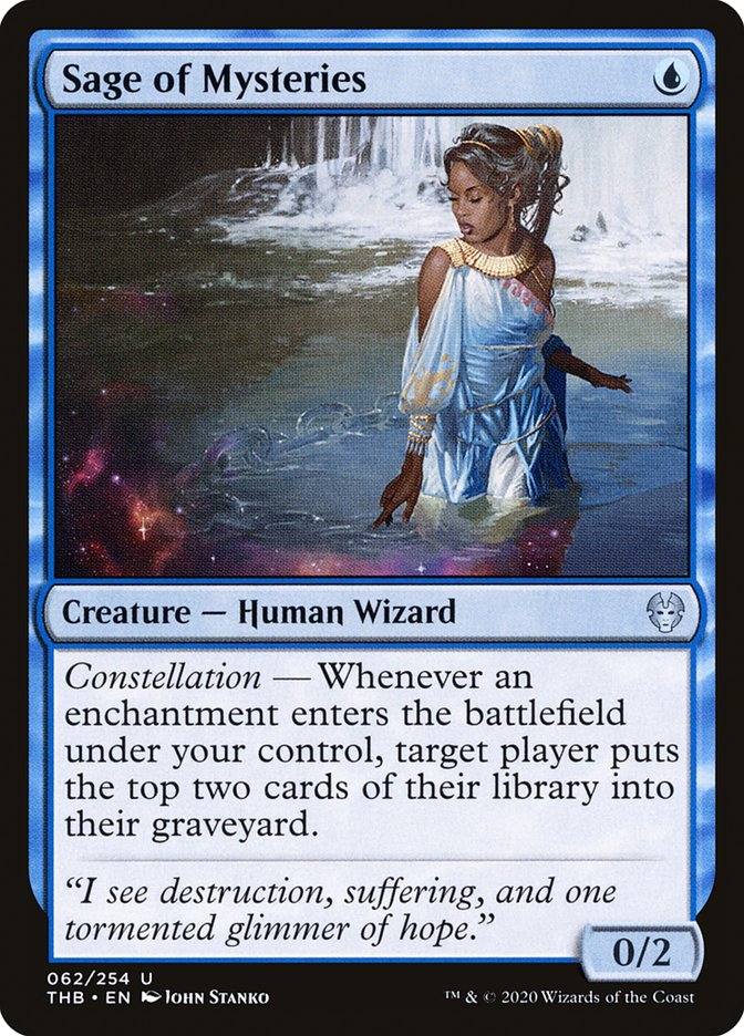 Sage of Mysteries [Theros Beyond Death] Foil