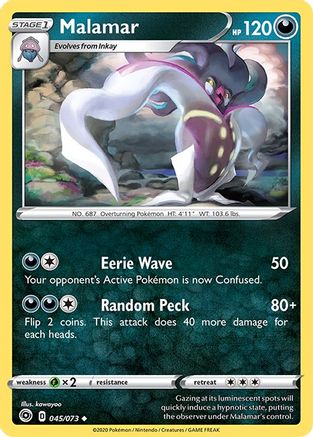 Malamar (045/073) [Sword & Shield: Champion's Path] Reverse Holofoil