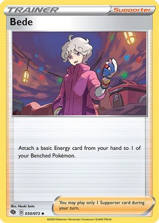 Bede (050/073) [Sword & Shield: Champion's Path] Reverse Holofoil