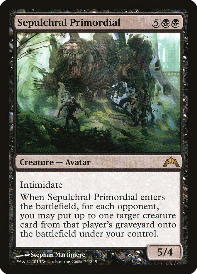 Sepulchral Primordial [Gatecrash] Foil