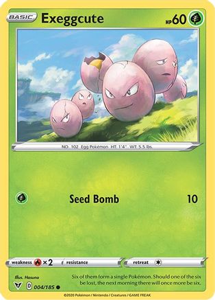 Exeggcute (004/185) [Sword & Shield: Vivid Voltage] Reverse Holofoil
