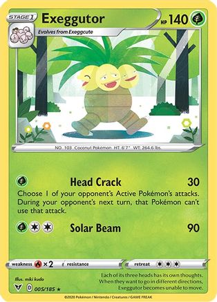 Exeggutor (005/185) [Sword & Shield: Vivid Voltage] Reverse Holofoil
