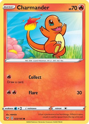 Charmander (023/185) [Sword & Shield: Vivid Voltage] Reverse Holofoil
