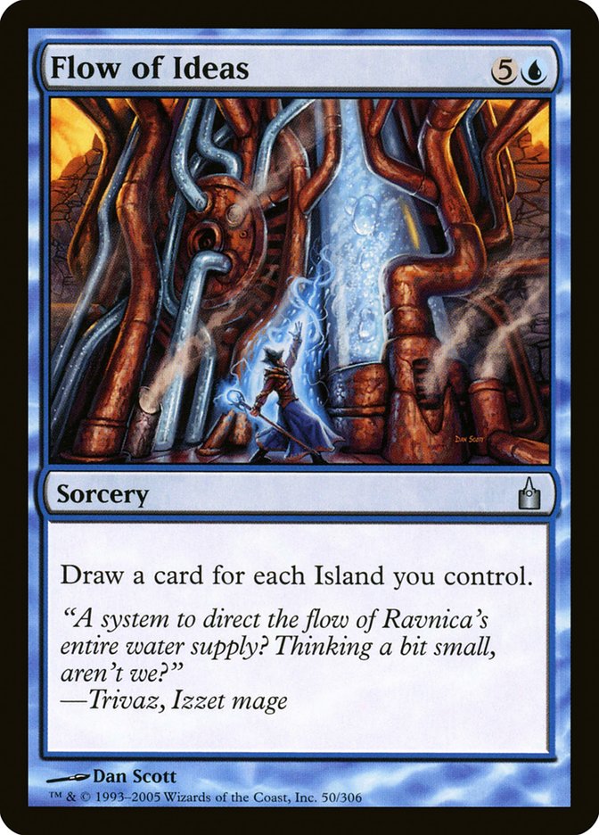 Flow of Ideas [Ravnica: City of Guilds] Foil