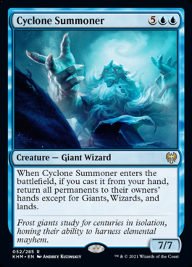 Cyclone Summoner [Kaldheim] Foil