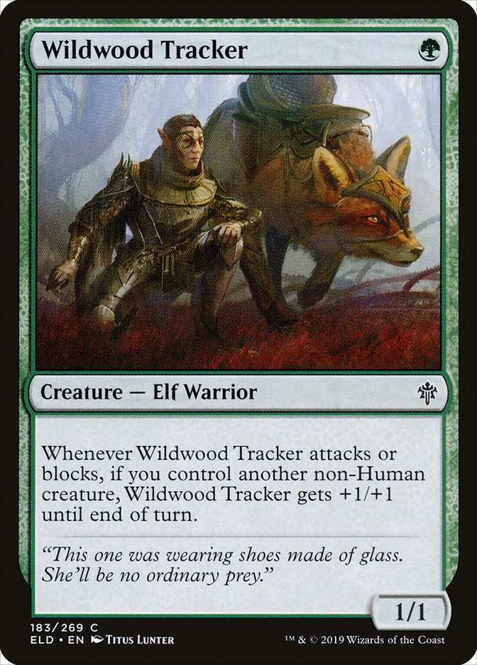 Wildwood Tracker [Throne of Eldraine] Foil