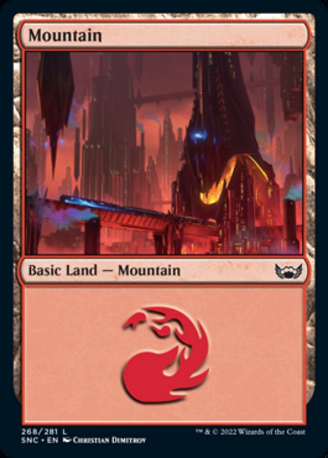 Mountain (268) [Streets of New Capenna] Foil