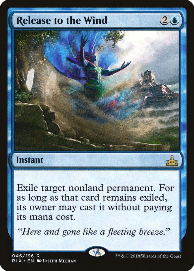 Release to the Wind [Rivals of Ixalan] Foil