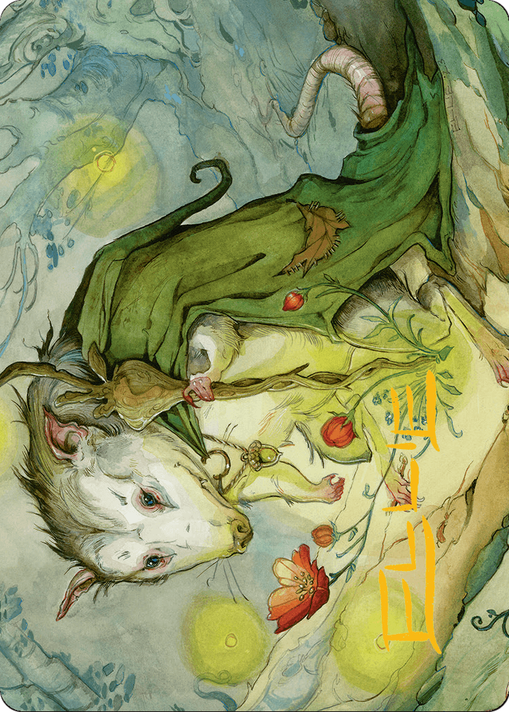 Tender Wildguide // Tender Wildguide  [Bloomburrow Art Series] (Borderless) Foil