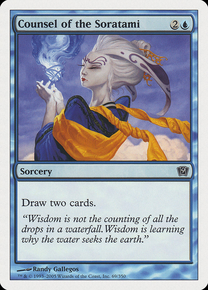 Counsel of the Soratami [Ninth Edition] Foil