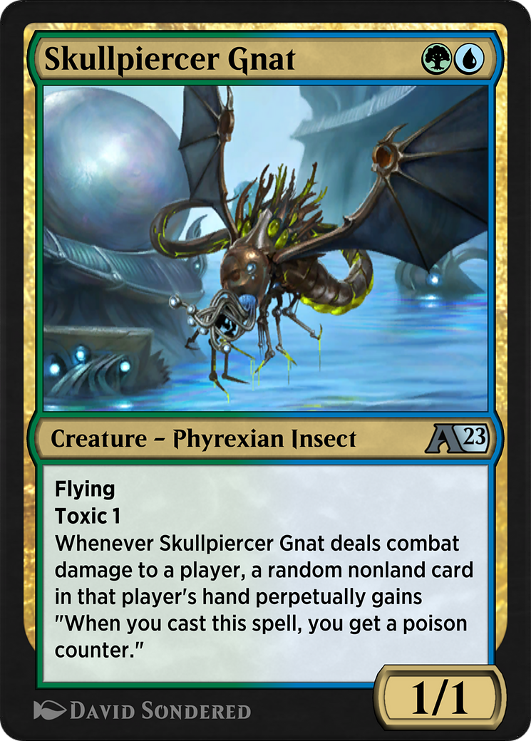 Skullpiercer Gnat  [Alchemy: Phyrexia]