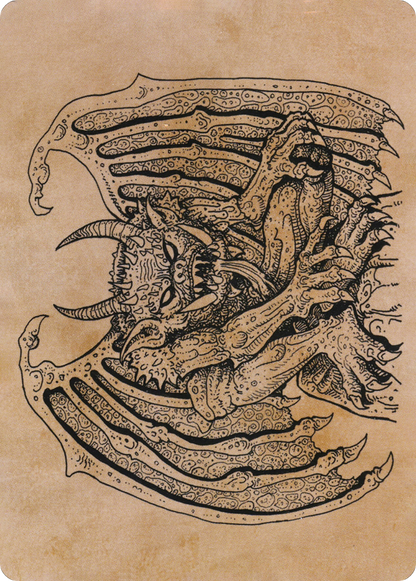 Cloister Gargoyle // Cloister Gargoyle  [Adventures in the Forgotten Realms Art Series] (Borderless) Foil