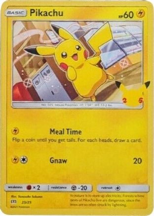 Pikachu (25/25) [McDonald's 25th Anniversary] Holofoil