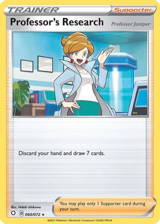Professor's Research (060/072) [Sword & Shield: Shining Fates] Reverse Holofoil