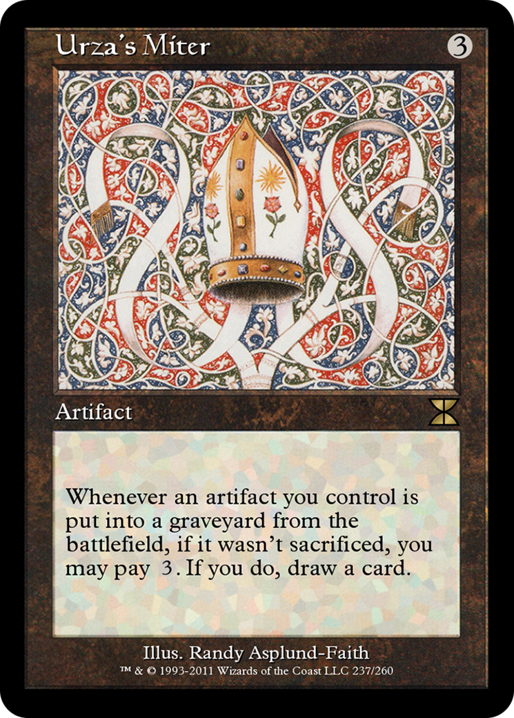 Urza's Miter  [Masters Edition IV]