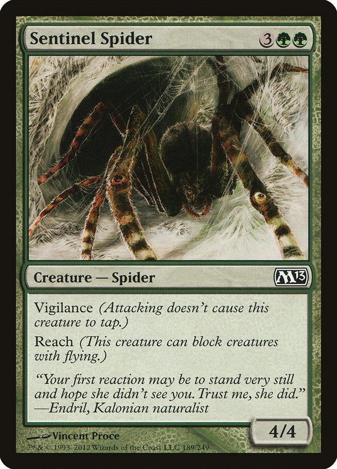 Sentinel Spider [Magic 2013] Foil