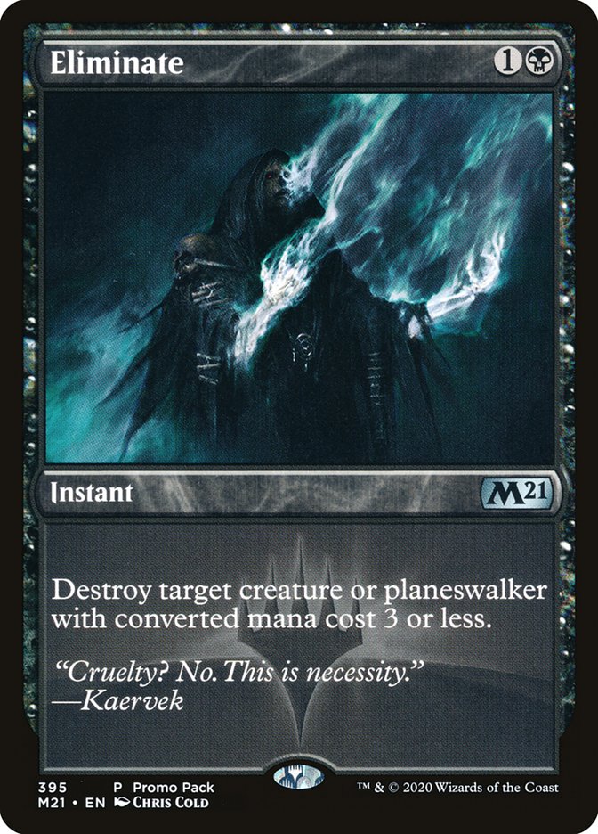 Eliminate (Promo Pack) [Core Set 2021 Promos] Foil