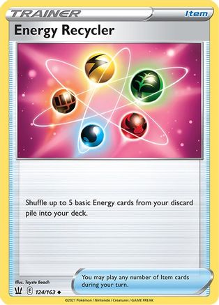 Energy Recycler (124/163) [Sword & Shield: Battle Styles] Reverse Holofoil