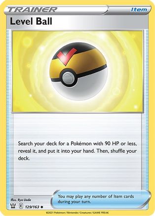 Level Ball (129/163) [Sword & Shield: Battle Styles] Reverse Holofoil