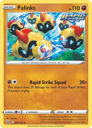 Falinks (083/163) [Sword & Shield: Battle Styles] Reverse Holofoil