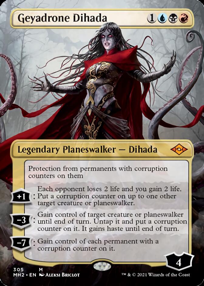 Geyadrone Dihada (Borderless) [Modern Horizons 2] Foil