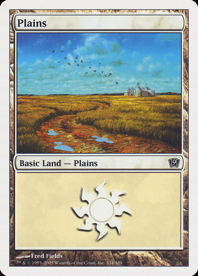 Plains (334) [Ninth Edition] Foil