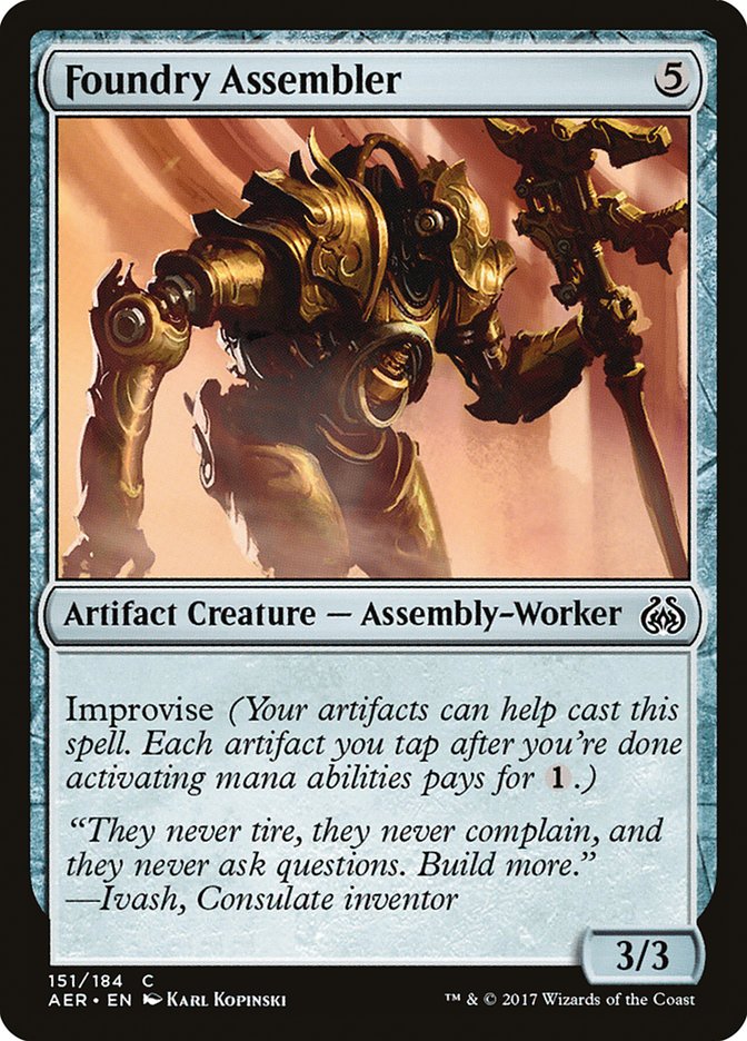 Foundry Assembler [Aether Revolt] Foil