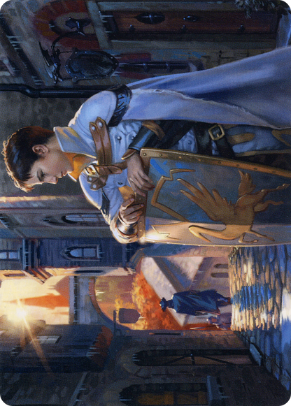 Dennick, Pious Apprentice // Dennick, Pious Apprentice  [Midnight Hunt Art Series] (Borderless) Foil