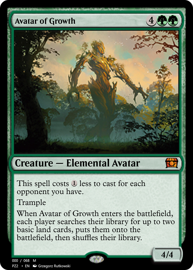Avatar of Growth  [Treasure Chest] Foil