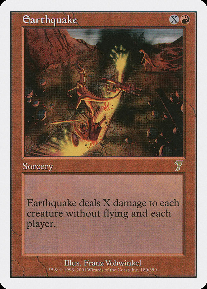 Earthquake [Seventh Edition] Foil