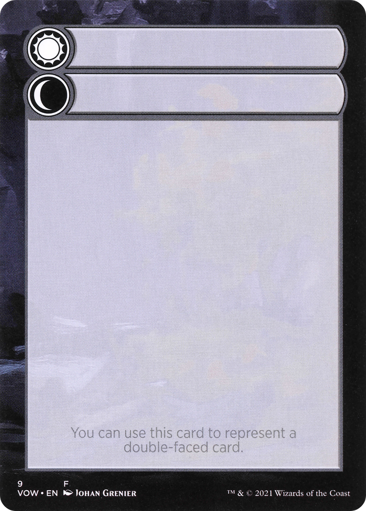 Double-Faced Substitute Card  [Innistrad: Crimson Vow Substitute Cards] (Borderless)